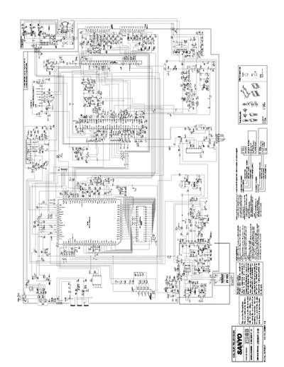 Sanyo CE-25DN7 Sanyo-CE-25DN7 chassis EB6-B part#1